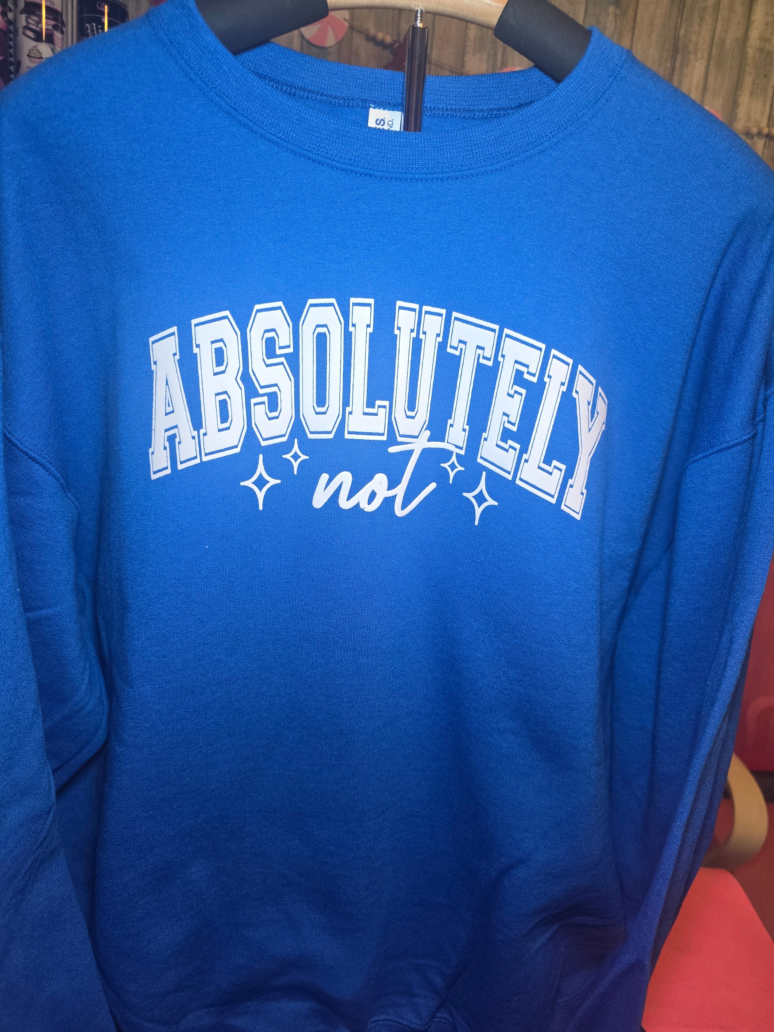 Blue Crew neck