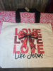 Love like Jesus tote