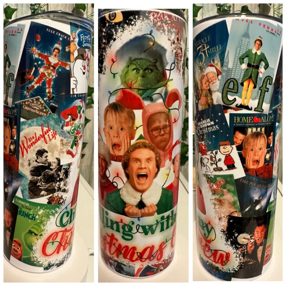 Christmas Movie Tumbler