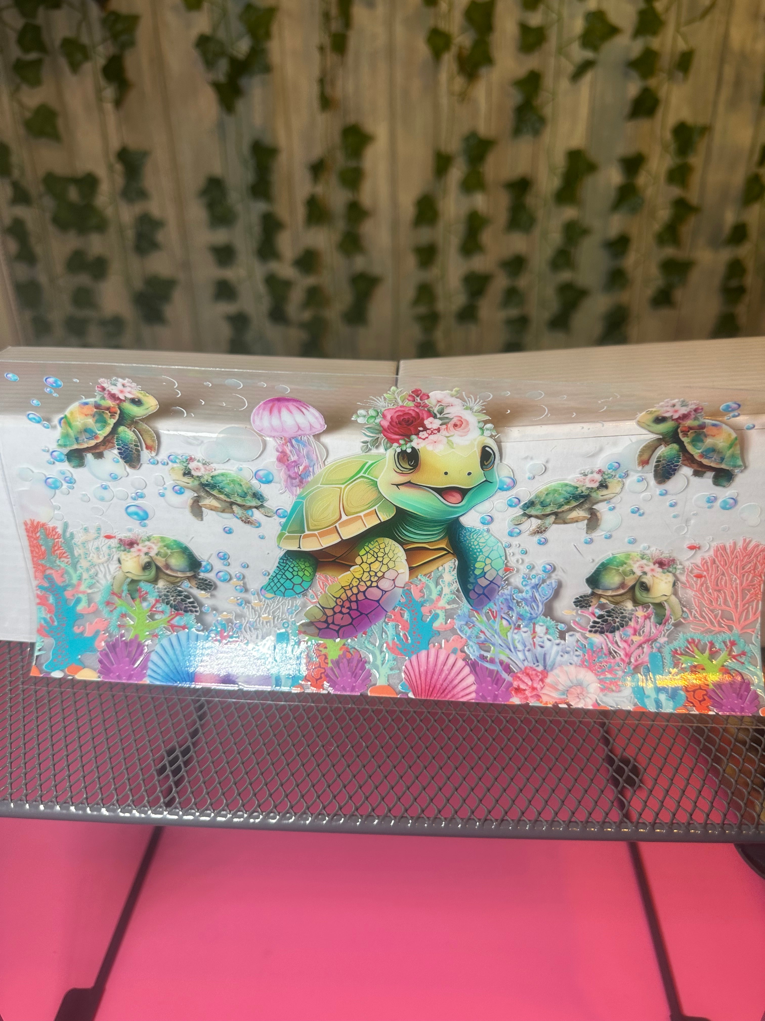 3D Turtle UVDTF wrap