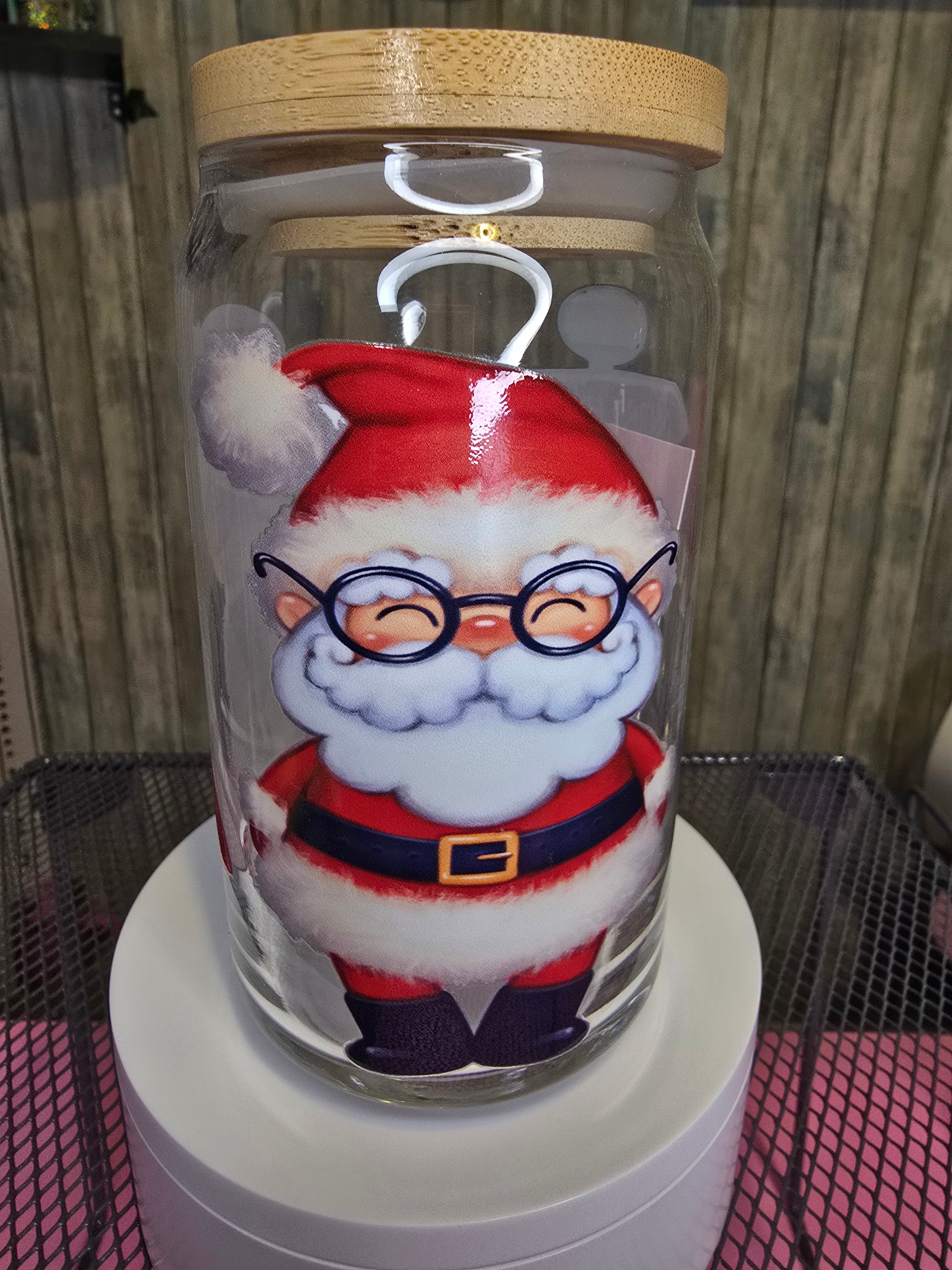 Classic Santa and Mrs Claus cup
