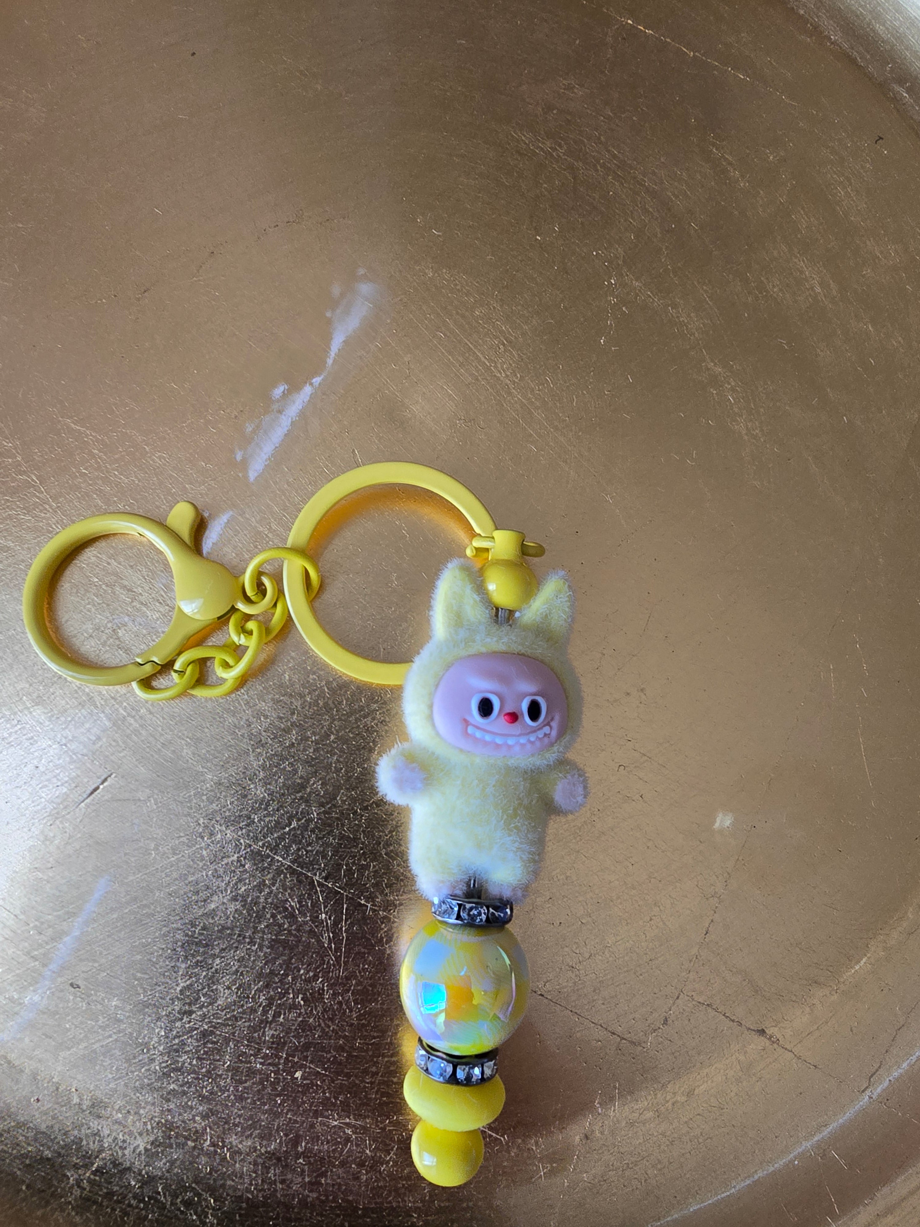 Yellow monster Keychain