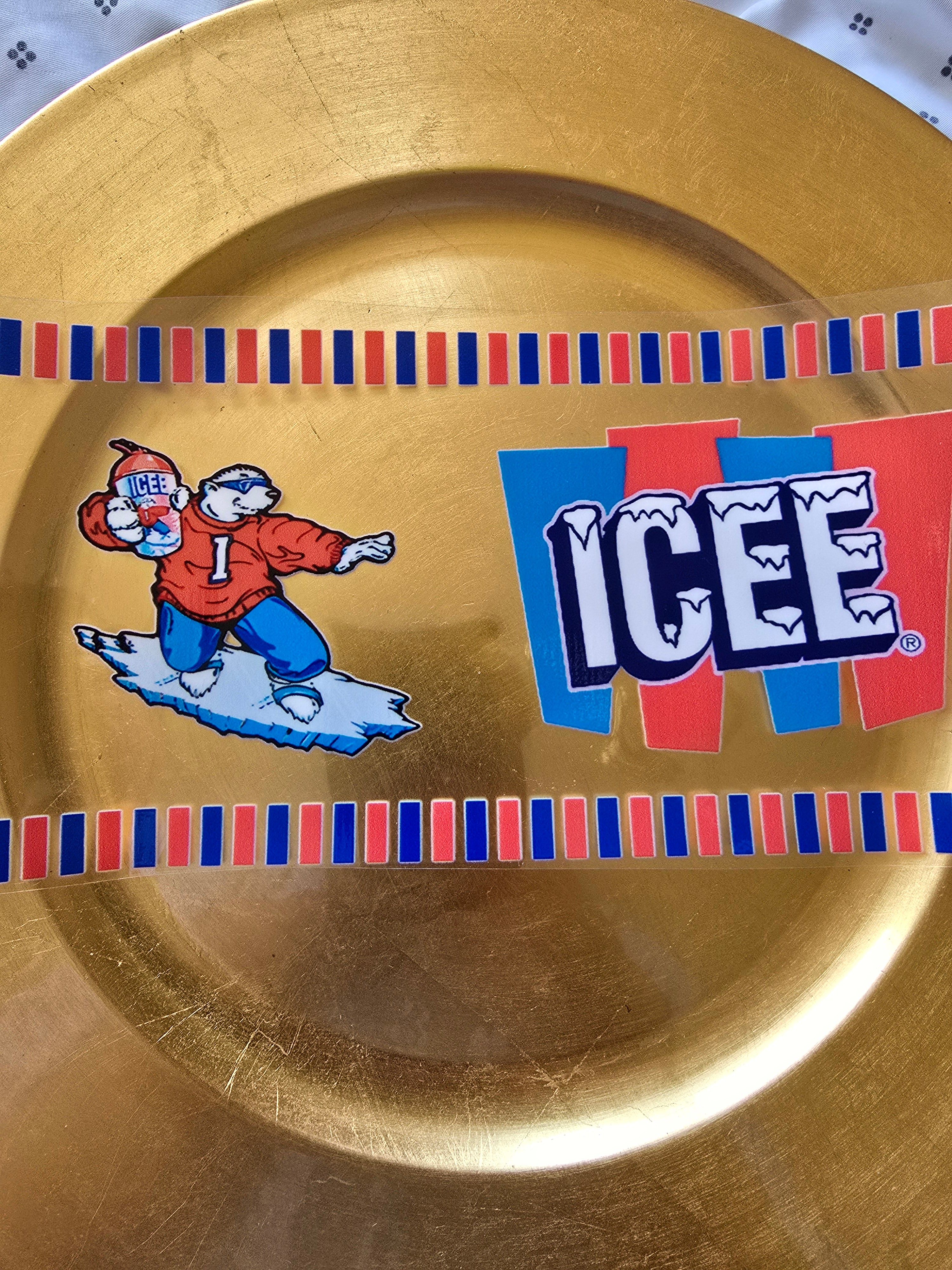 Icee bear UVDTF wrap
