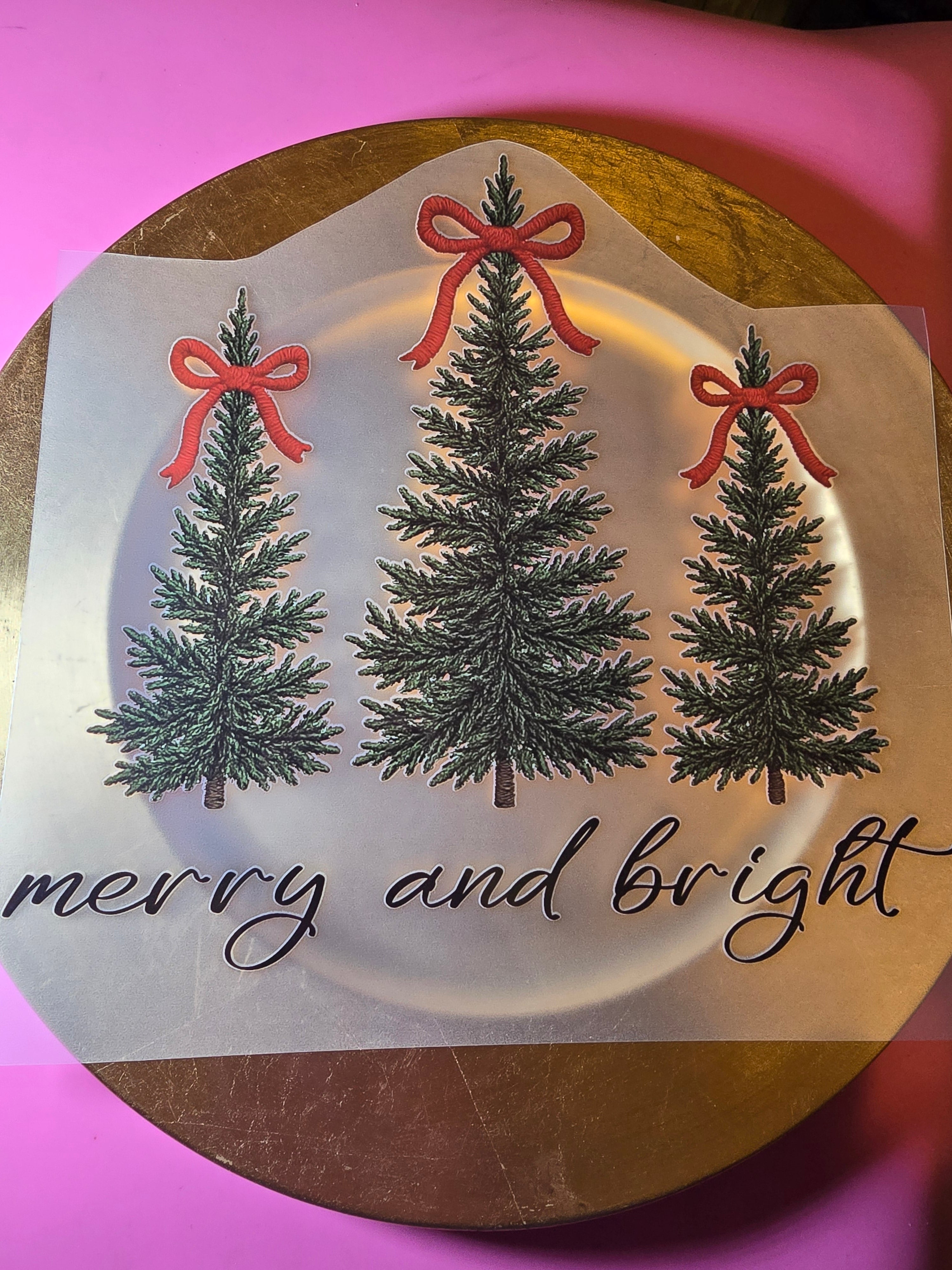 Merry and Bright DTF