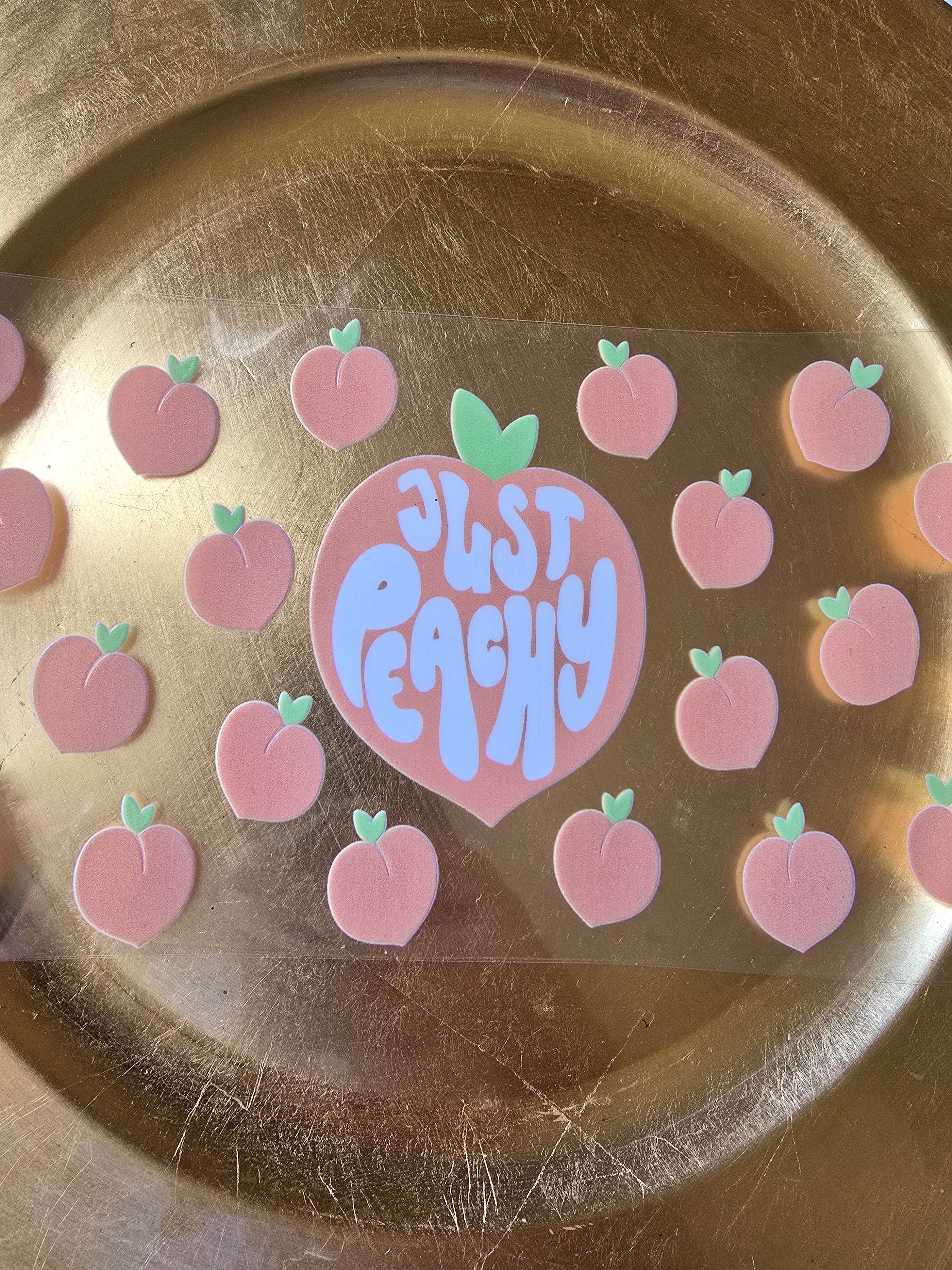Just peachy UVDTF wrap