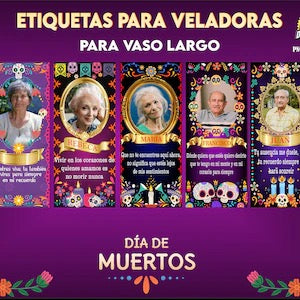 Veladores Dia De Los Muertos