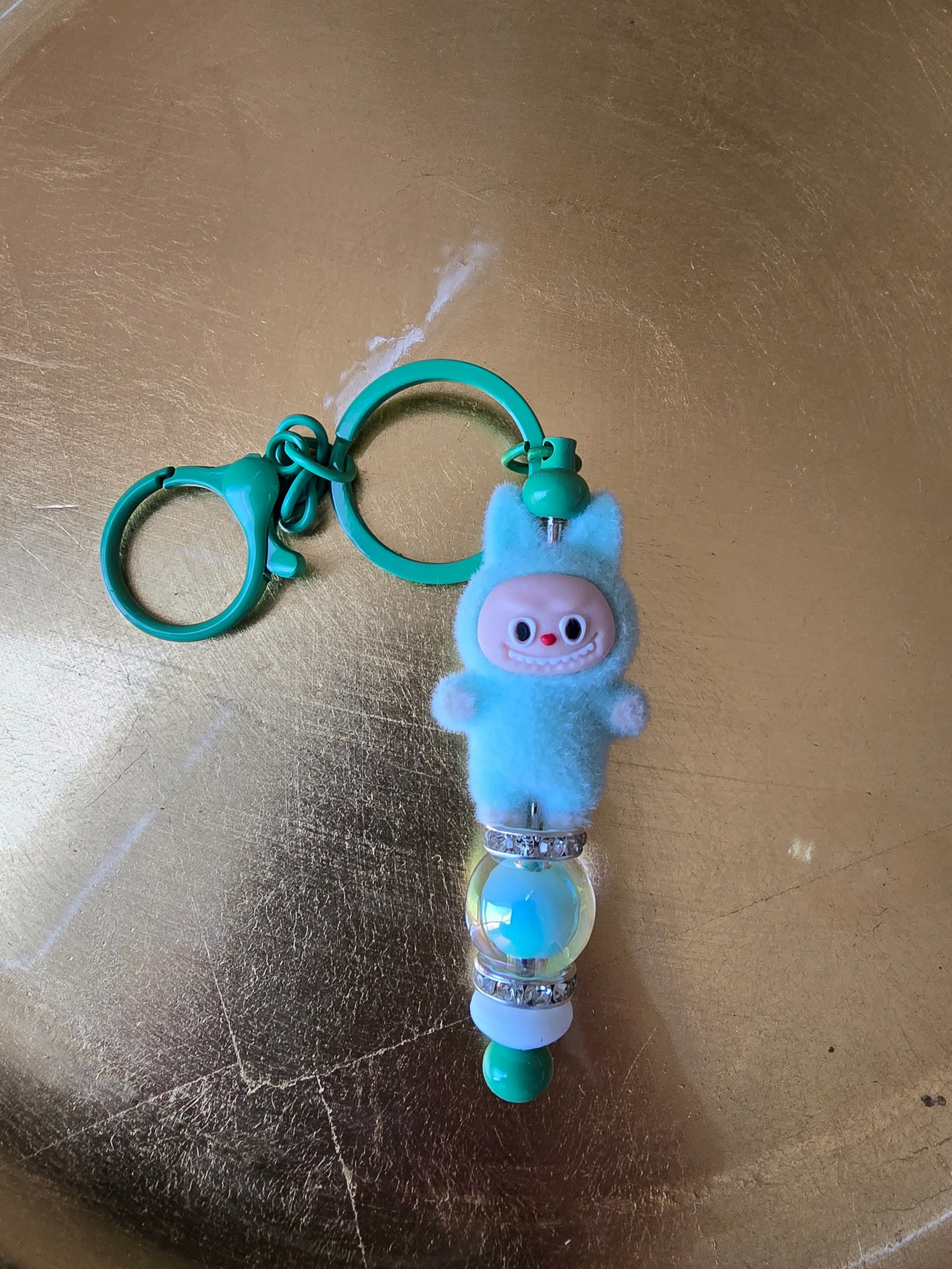 Green monster Keychain