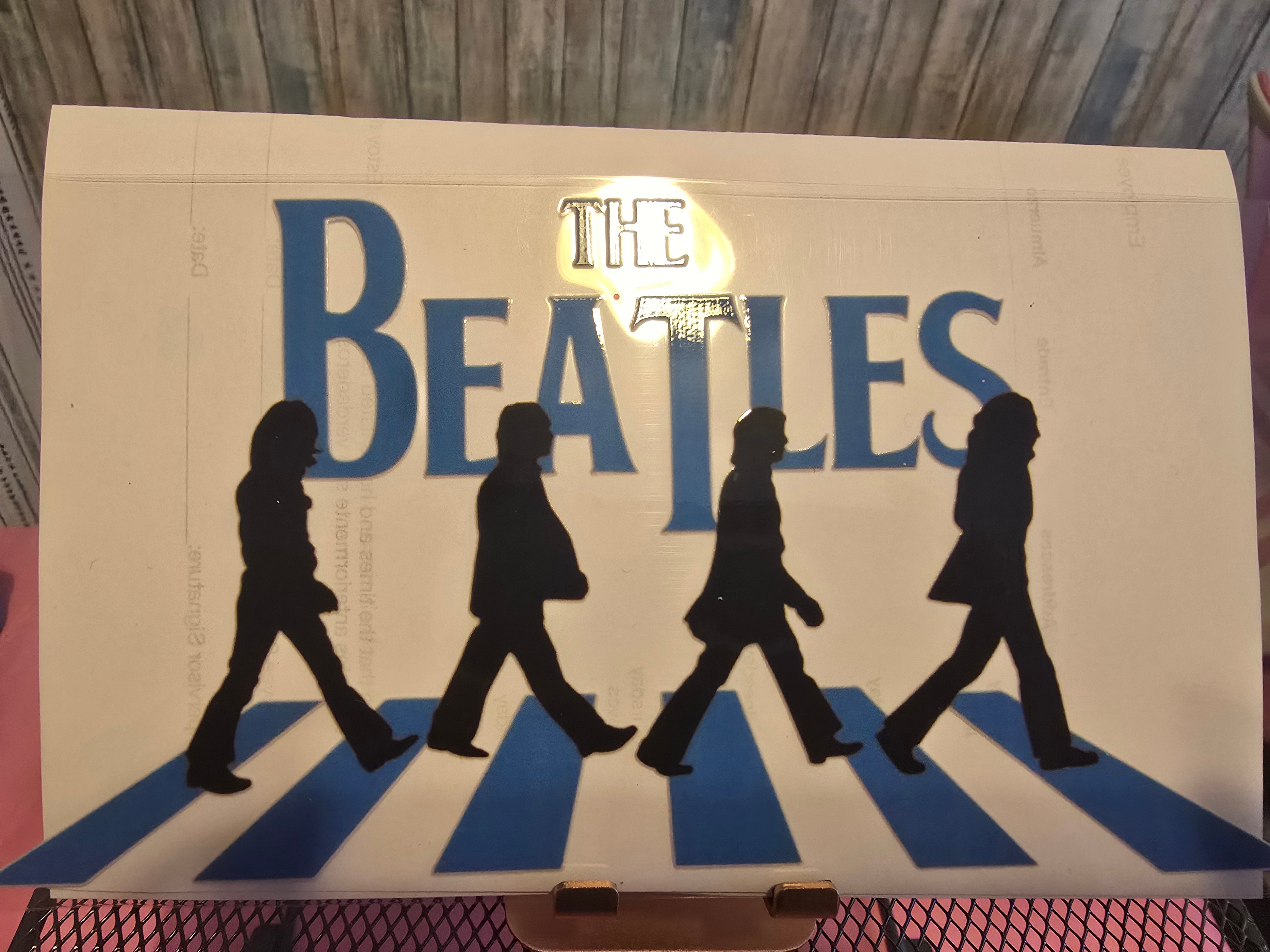 Beatles UVDTF wrap