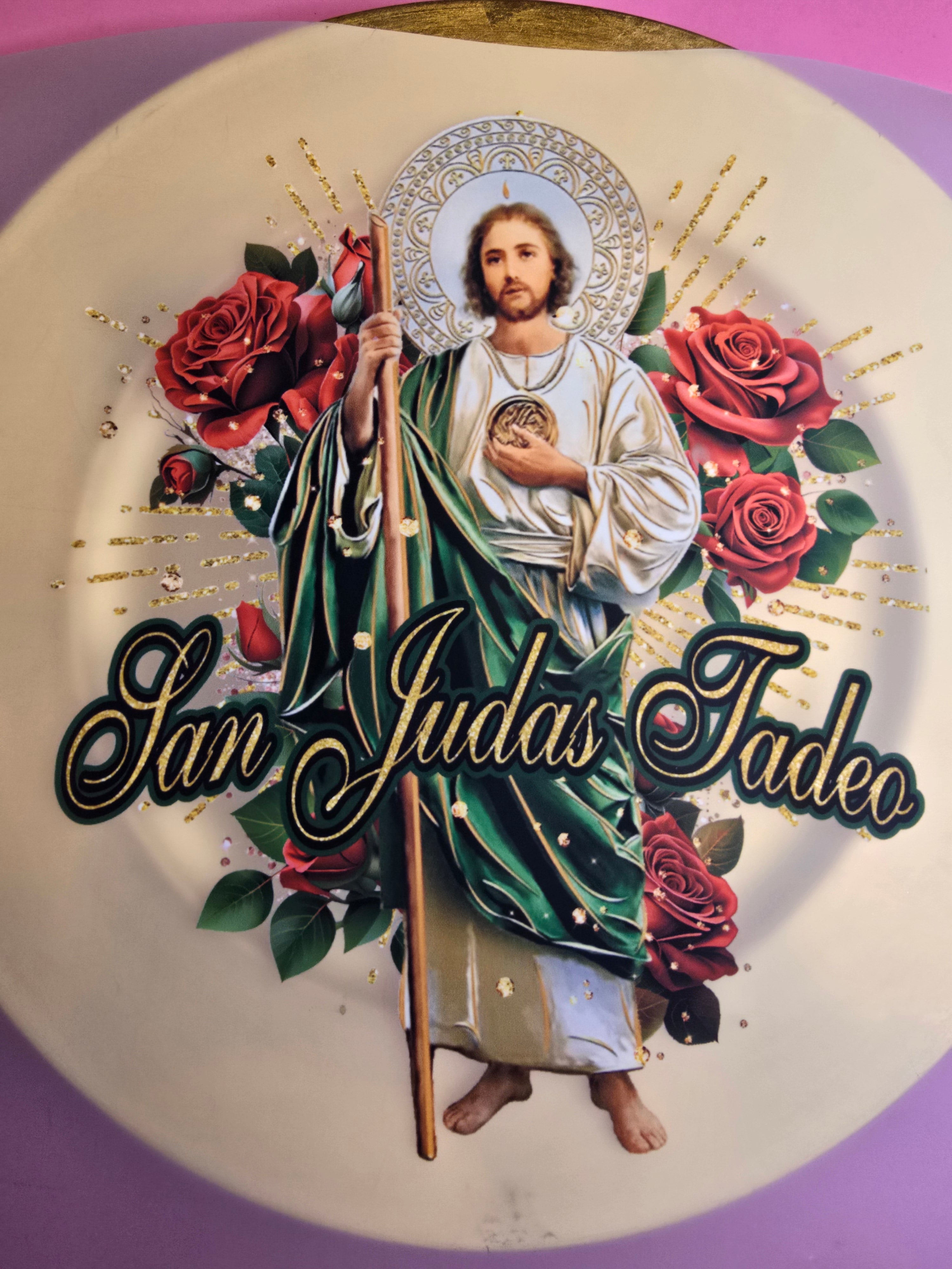 San Judas Red roses DTF