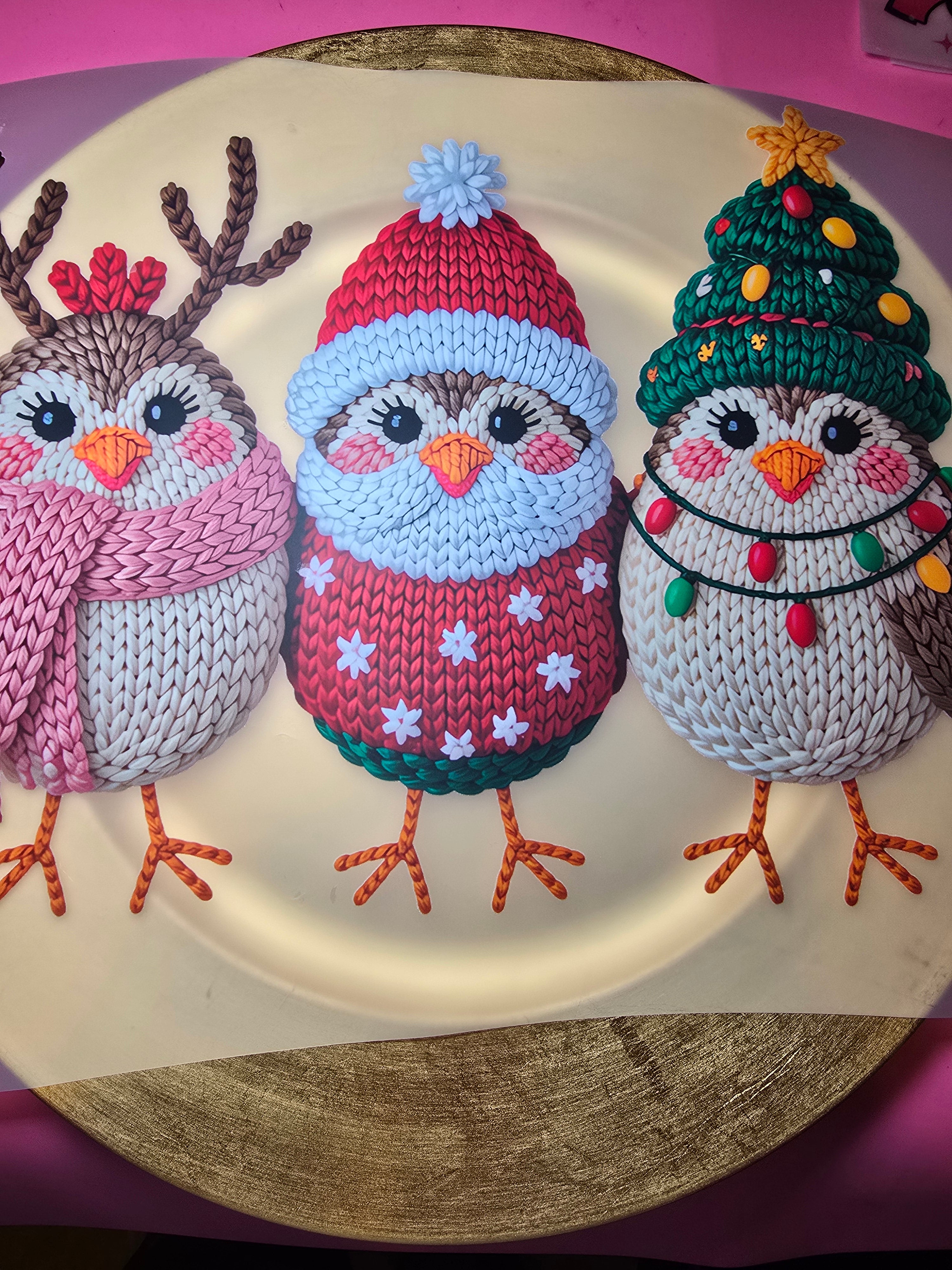 Yarn image chicks DTF