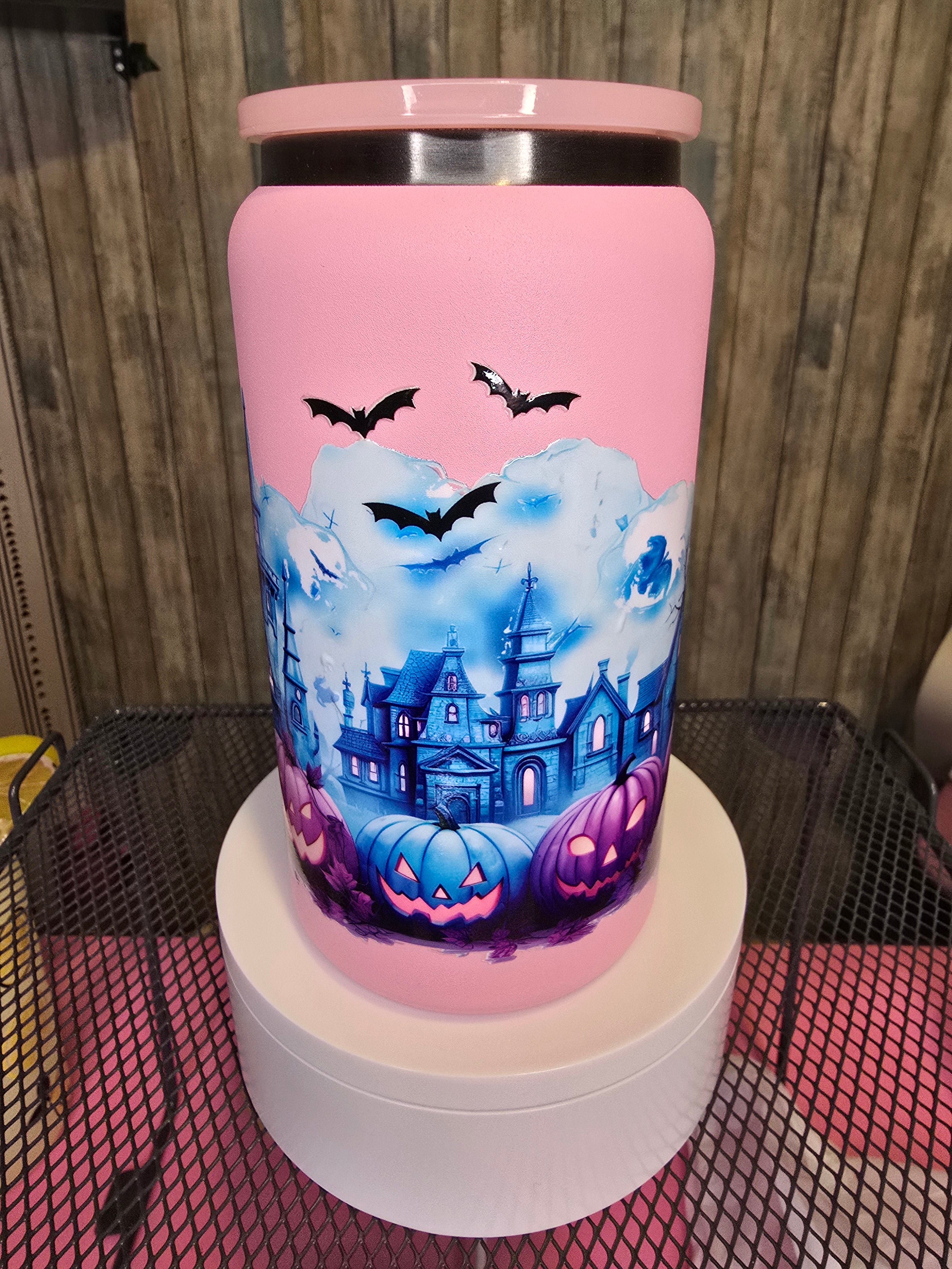 Stainless steel pink libby cup