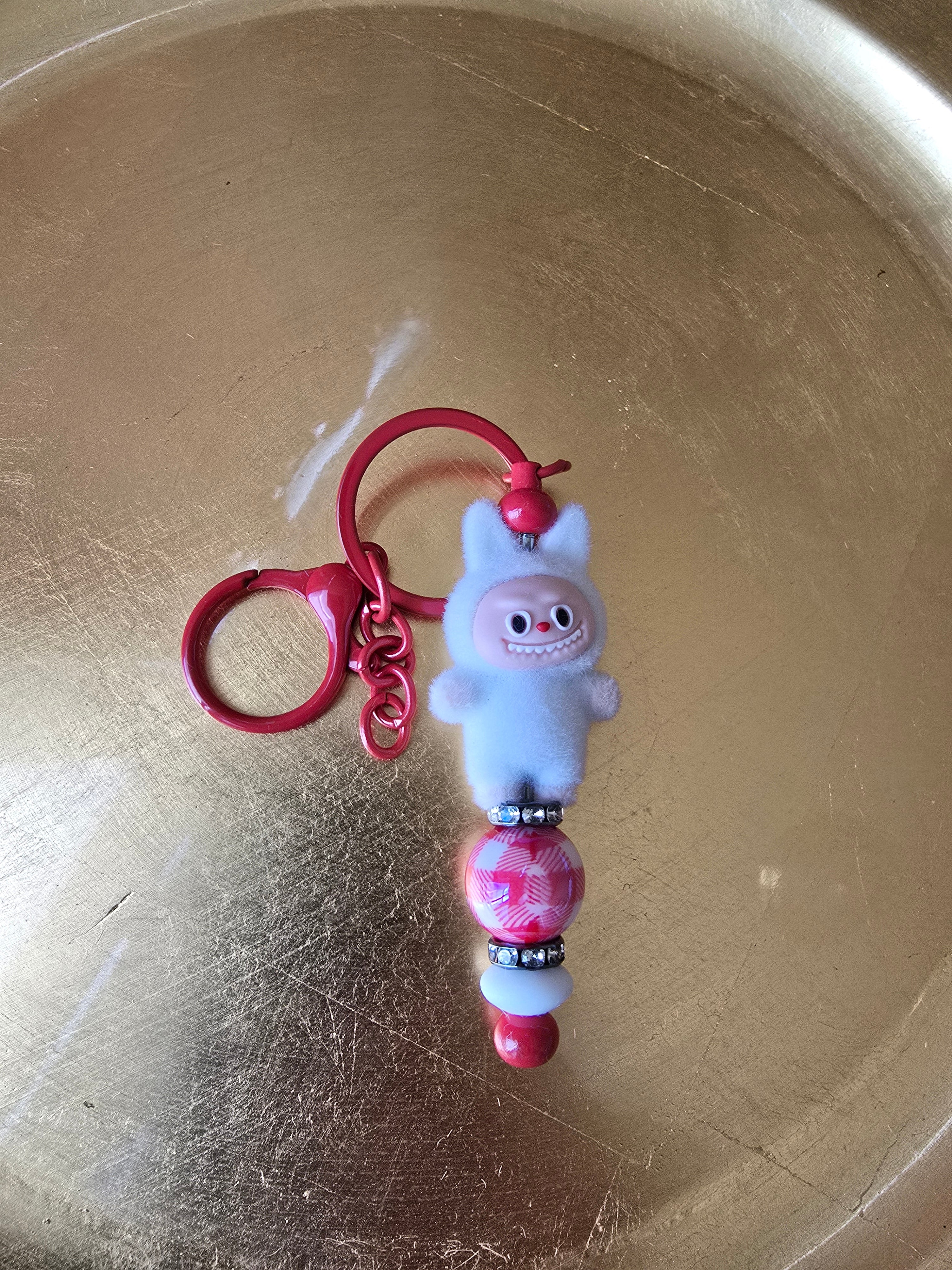 Red monster Keychain