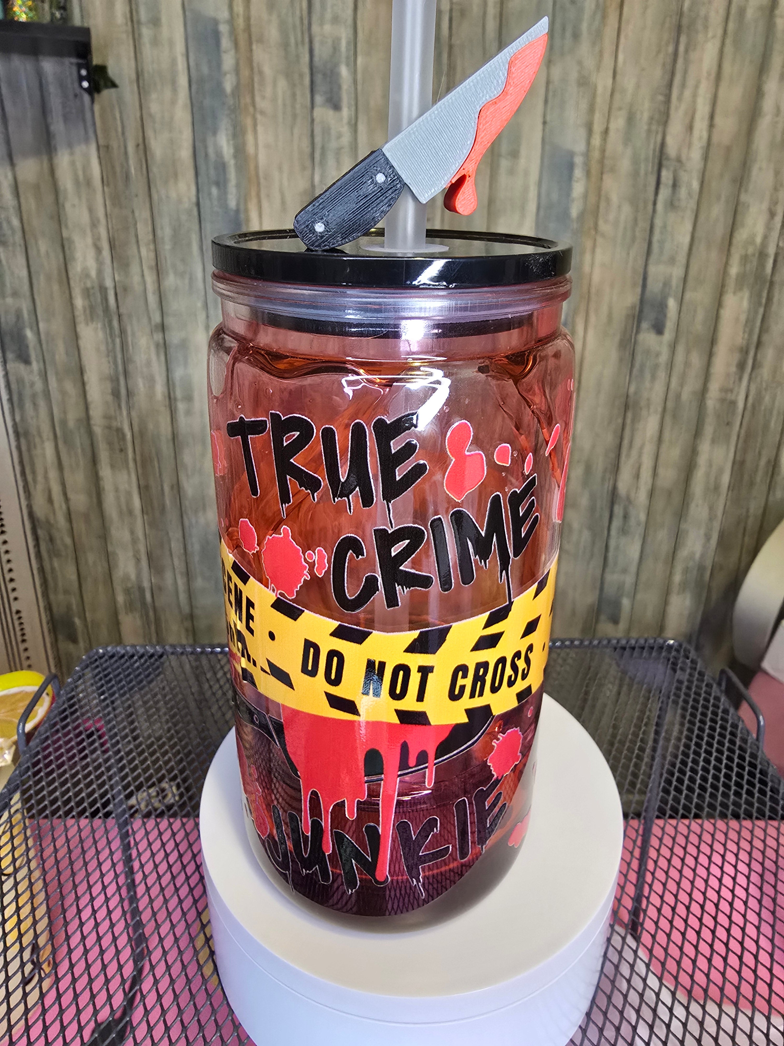 Acrylic blood drip libby cup