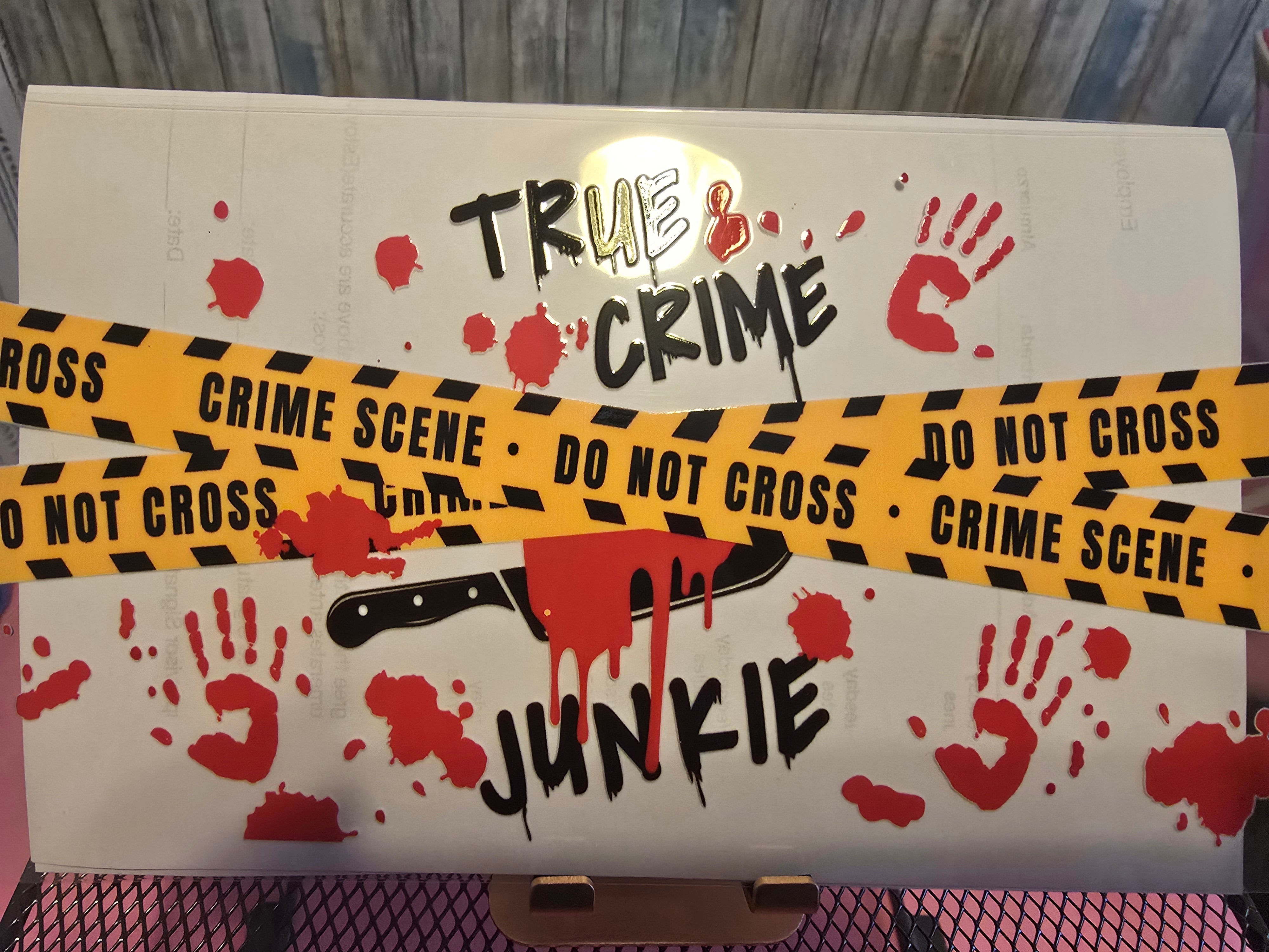 True crime UVDTF wrap