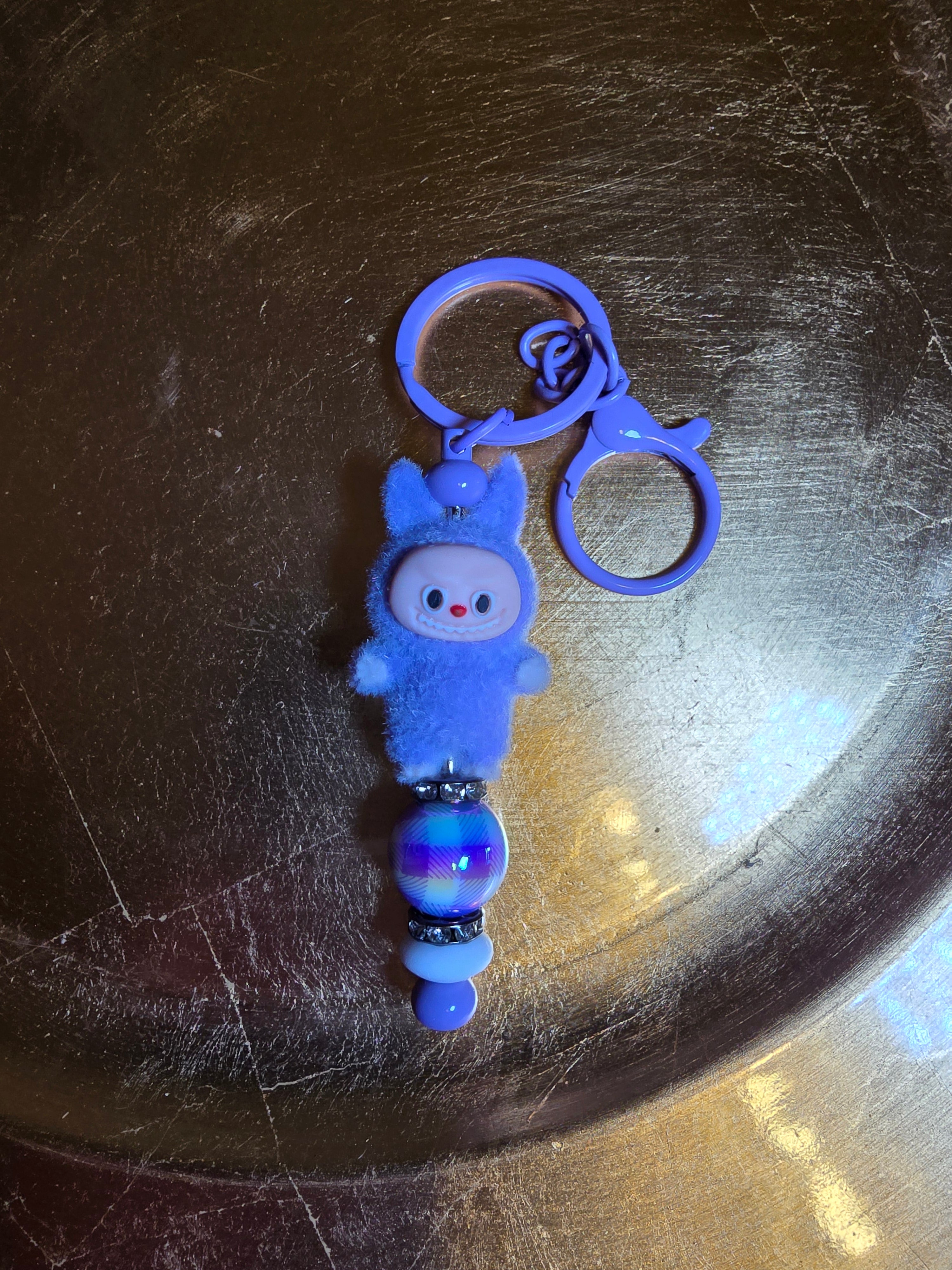 Purple Monster keychain