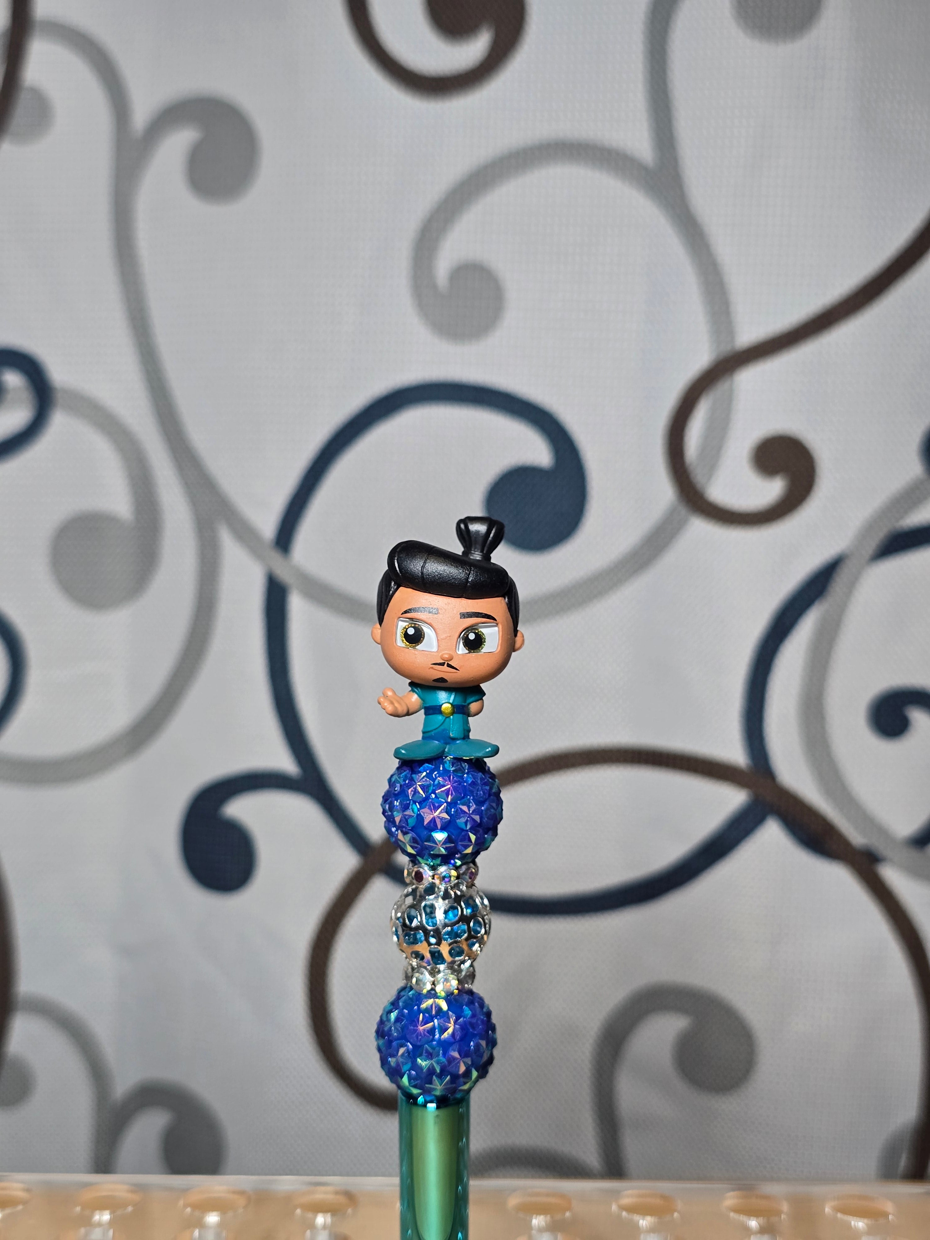 Boy in blue