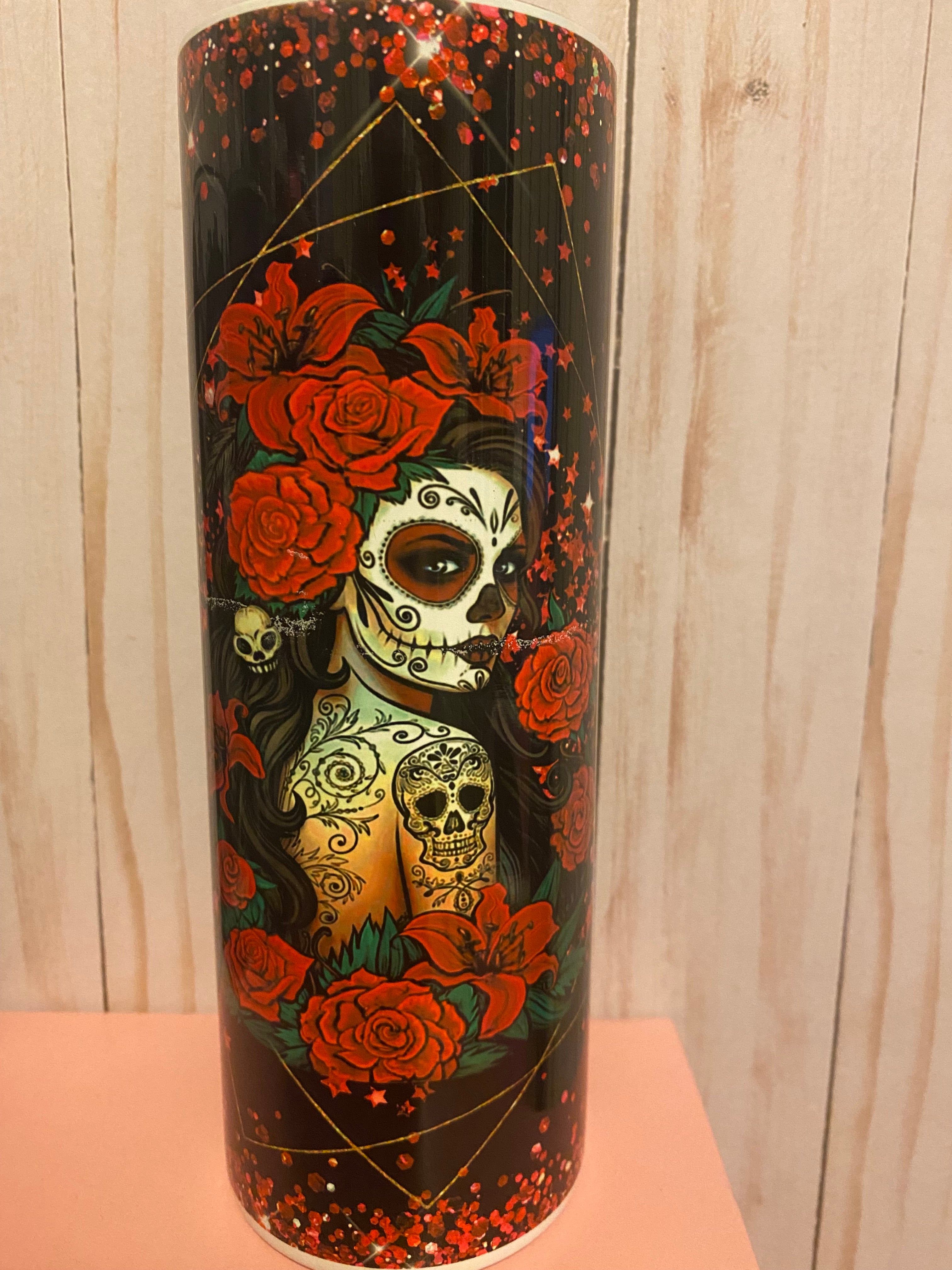 20 oz Catrina sublimation cup